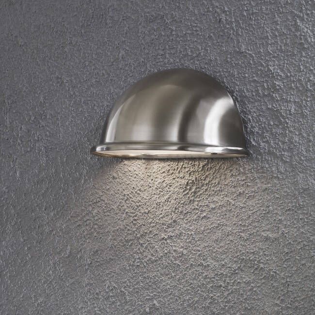 Konstsmide Wandlamp Torino Brosso RVS buitenverlichting konstmide 7325-000