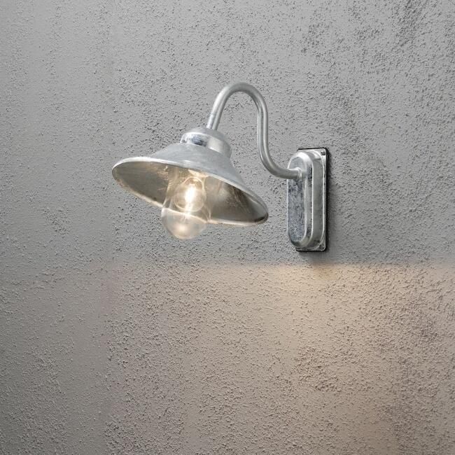 Konstsmide Wandlamp Vega Lyrae gegalvaniseerd stallamp 556-320 - Foto 1