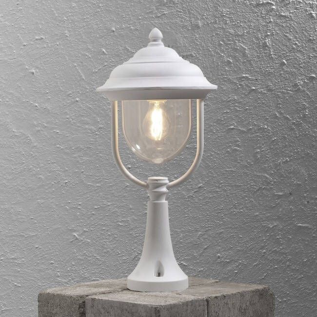 Konstsmide Staande buitenlamp Parma 1-lichts wit 54 cm