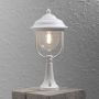 Konstsmide Sokkellamp Parma Calestano wit buitenlamp klassiek 7224-250 - Thumbnail 2