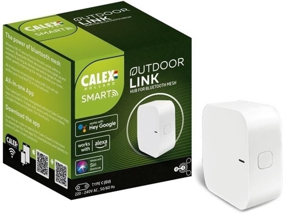Calex Smart Outdoor Link Plug-In Gateway voor Slimme Buitenverlichting Bluetooth Mesh Hub - Foto 4