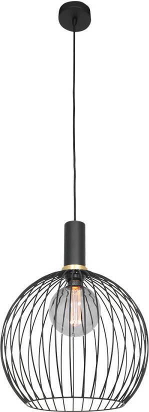 Mexlite Aureole hanglamp Ø35 cm zwart