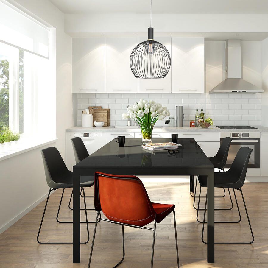 Mexlite Hanglamp Aureole 3068zw Zwart