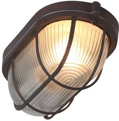 Mexlite Plafondlamp Lisanne 1-lichts bruin