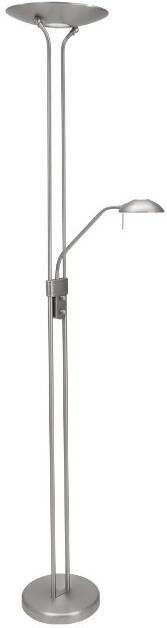 Mexlite Vloerlamp Biron LED Staal