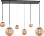 Steinhauer Hanglamp bollique L 120 cm B 25 cm 6 lichts 3499 messing - Thumbnail 2