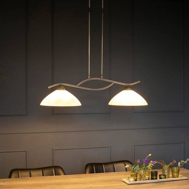 Steinhauer Hanglamp Capri 2-lichts Brons