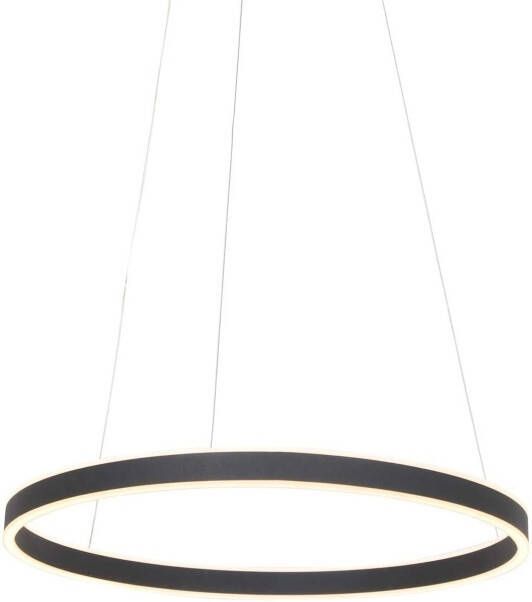 Steinhauer Hanglamp RingluxØ60 cm zwart
