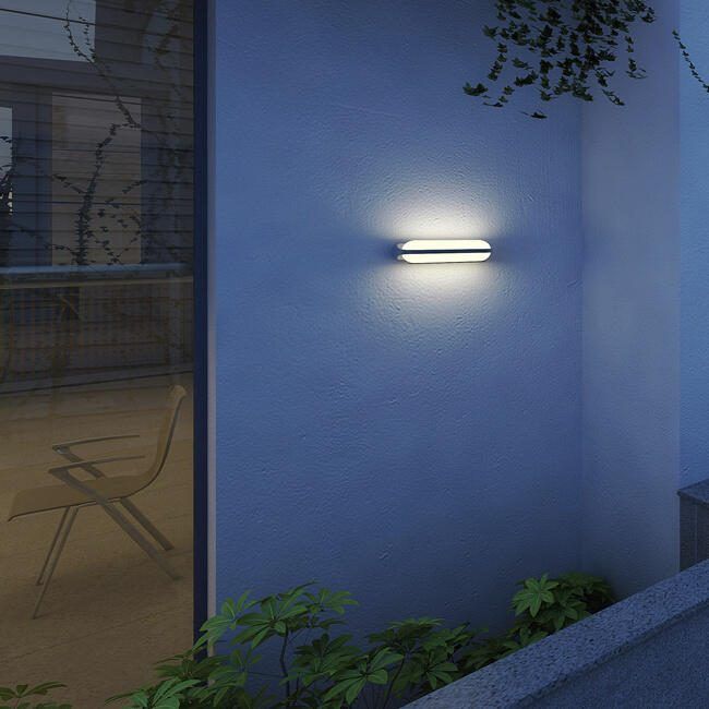 Steinhauer Buiten wandlamp Siargao 7W zwart IP65