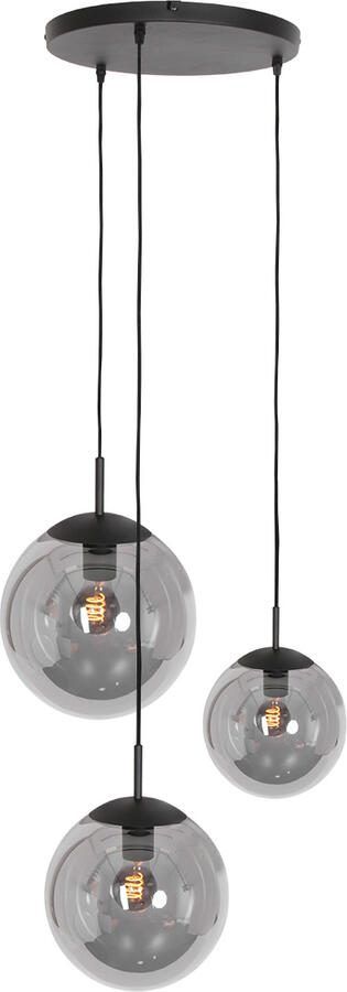 Steinhauer Hanglamp bollique Ø 40 cm 3 lichts 3123 zwart