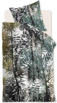 Ambiante dekbedovertrek Jayda groen 140x200 220 cm Leen Bakker