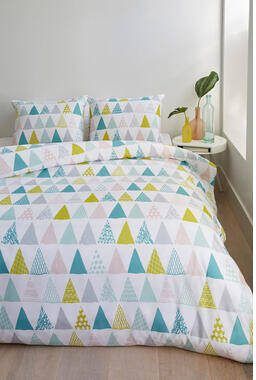 Ambiante dekbedovertrek Lorin multikleur 140x200 220 cm Leen Bakker