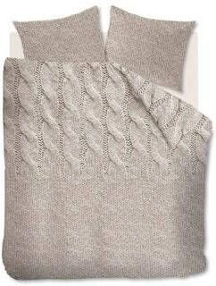 Ariadne at Home Cuddly dekbedovertrek 2-persoons (200x200 220 cm + 2 slopen) Katoen Naturel