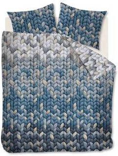 Ariadne at Home dekbedovertrek Warmly navy 260x200 220 cm Leen Bakker