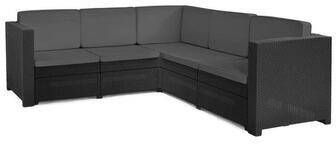 Ariadne at Home Keter coffee corner tafel Provence grijs 77x57x42 cm Leen Bakker