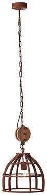 Brilliant hanglamp Matrix roest Ø34x147 cm Leen Bakker