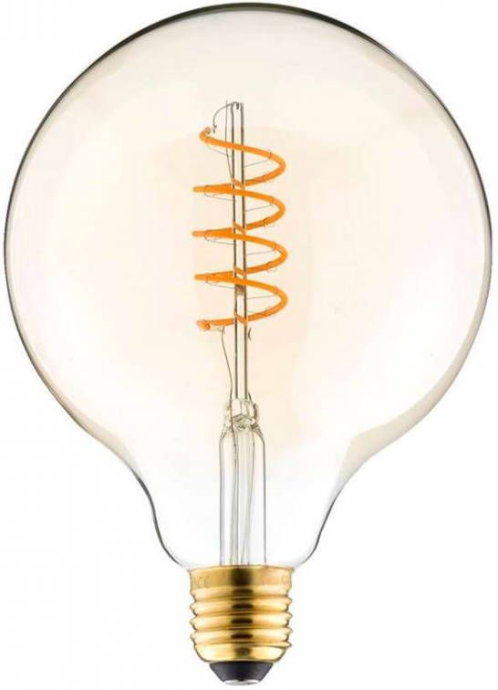 LampenshopOnline Calex LED E27 3 8WØ12 5 cm gold spiraal 2100K