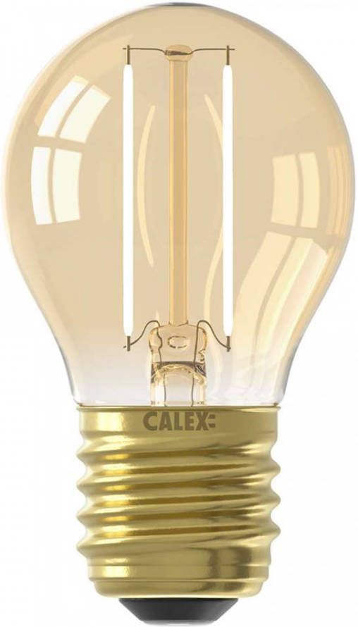 Calex LED-kogellamp 2 goudkleur E27 Leen Bakker