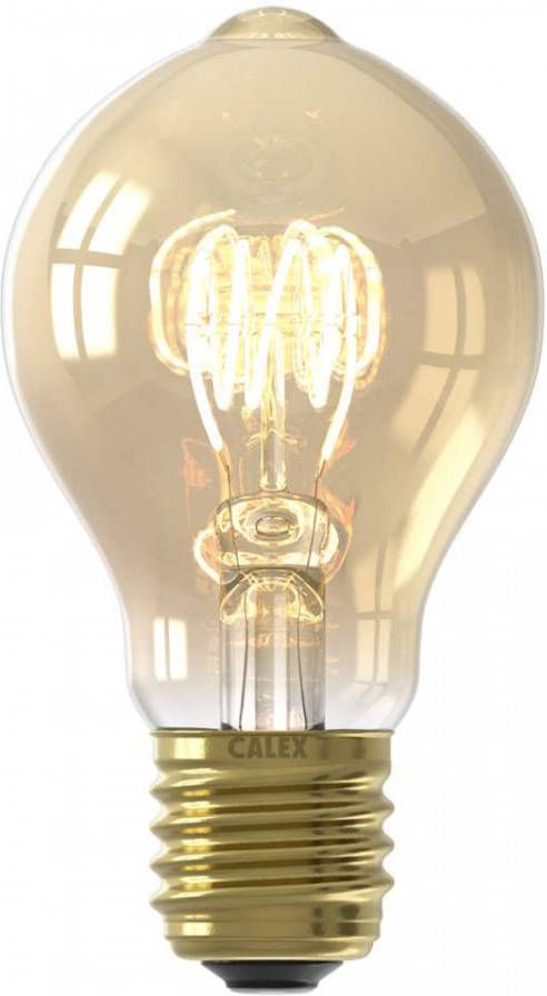 Calex LED-standaardlamp goudkleur E27 Leen Bakker