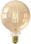 Calex LED Lamp Globe Smart LED G125 E27 Fitting Dimbaar 7W Aanpasbare Kleur CCT Goud - Thumbnail 1