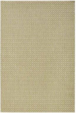 Descanso Bougari binnen buitenvloerkleed Coin groen 80x150 cm Leen Bakker