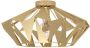 EGLO Plafondlamp CARLTON Plafondlamp in retro ontwerp vintage woonkamerlamp metaal in goudkleur (1 stuk) - Thumbnail 2