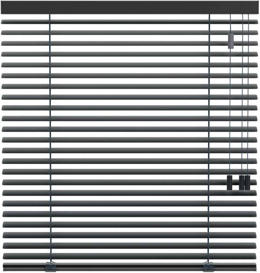 Fenstr aluminium jaloezie 50mm standaard lak antraciet (20717) Leen Bakker
