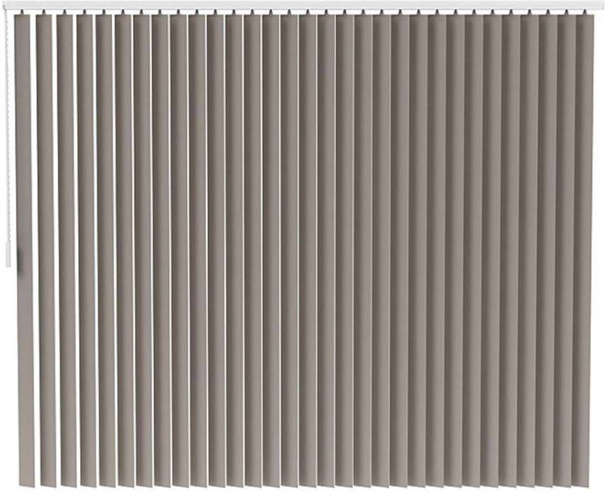 Fenstr lamellen PVC taupegrijs (30201) Leen Bakker