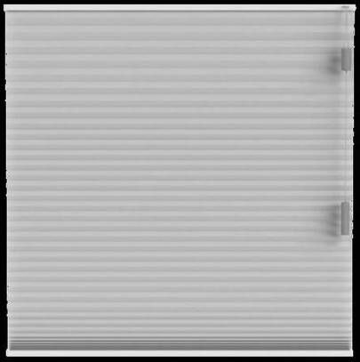 Fenstr plisségordijn Boston dubbel 25mm lichtdoorlatend lichtgrijs (20025) Leen Bakker