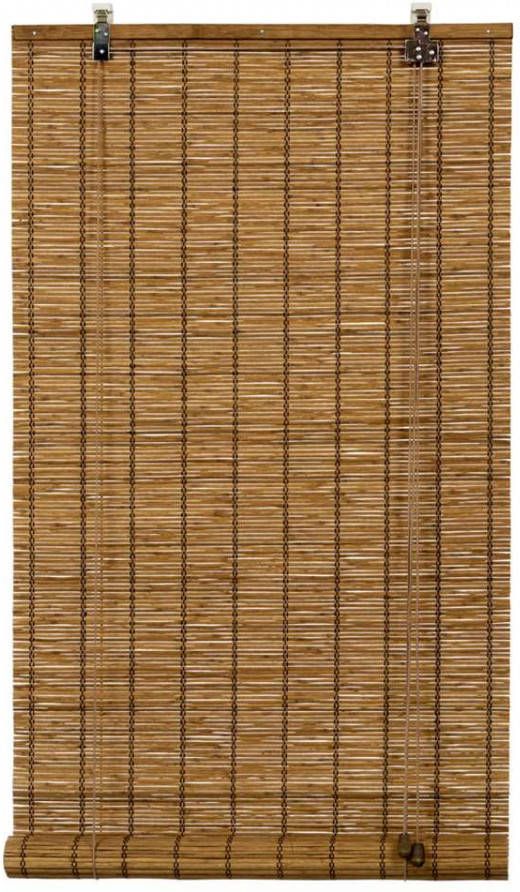 Fenstr Rolgordijn bamboe lichtbruin 90x180 cm Leen Bakker