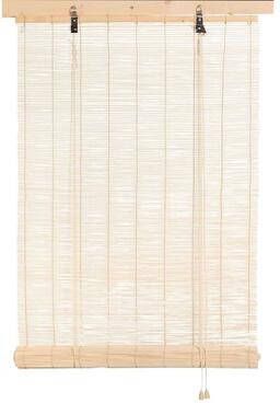 Fenstr Rolgordijn Bamboe naturel 120x180 cm Leen Bakker
