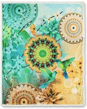Hip plaid Giada multi 130x160 cm Leen Bakker