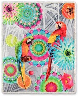 Hip plaid Kjenta multi 130x160 cm Leen Bakker