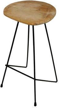 HSM Collection barkruk Cisco bruin zwart Leen Bakker