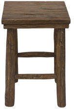 HSM Collection kruk Pank antiek 30x30x50 cm Leen Bakker
