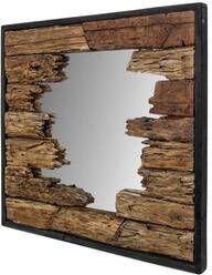 HSM Collection spiegel Moris naturel 80x80 cm Leen Bakker
