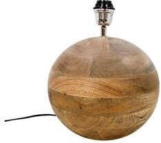 HSM Collection tafellamp Timber naturel 40x30 cm Leen Bakker