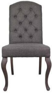 Inventum HSM Collection eetkamerstoel Brighton stof olijfgroen Leen Bakker