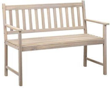 Le Sud Tuinbank Barcelona acacia greywash 87x115x56 cm Leen Bakker
