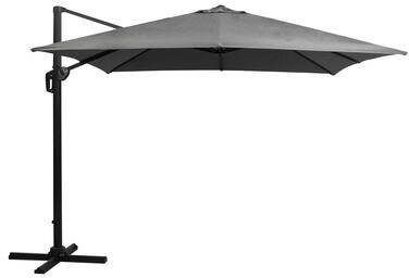 Le Sud Zweefparasol Nancy antraciet 300x300 cm Leen Bakker