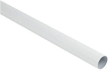 Leen Bakker Gordijnroede 200cm wit metaal Ø28mm (2016368)