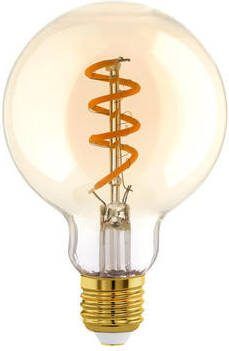Leen Bakker Amber LED-globelamp E27 4W