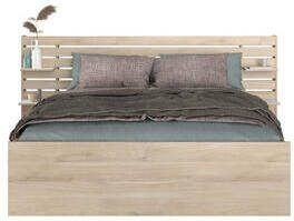 Leen Bakker Bed Evi eikenkleur 180x200 cm