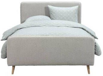 Leen Bakker Bed Suze lichtgrijs 120x200 cm