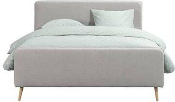 Leen Bakker Bed Suze lichtgrijs 180x200 cm