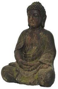 Leen Bakker Beeld Boeddha bruin 30x17x21 cm
