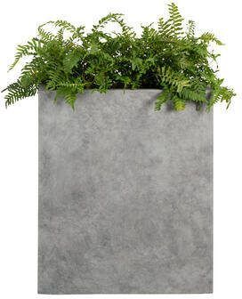 Leen Bakker Bloempot Divider Klei Lichtgrijs 68x56x22 cm
