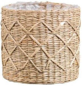Leen Bakker Bloempot Jack naturel 15xØ17 cm