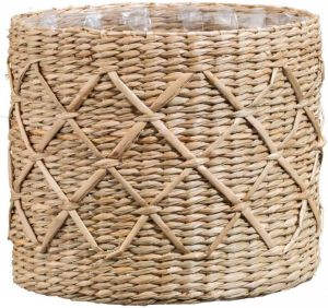 Leen Bakker Bloempot Jack naturel 17xØ20 cm
