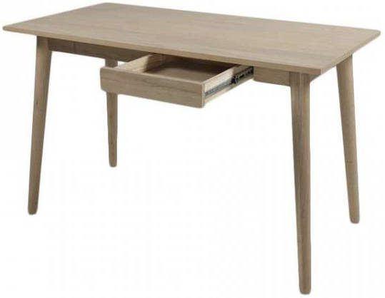 Leen Bakker Bureau Lundo eiken 60x120x75 cm - Foto 2